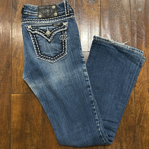 Miss Me- Rhinestone Boot Jean - Picture 6 of 9